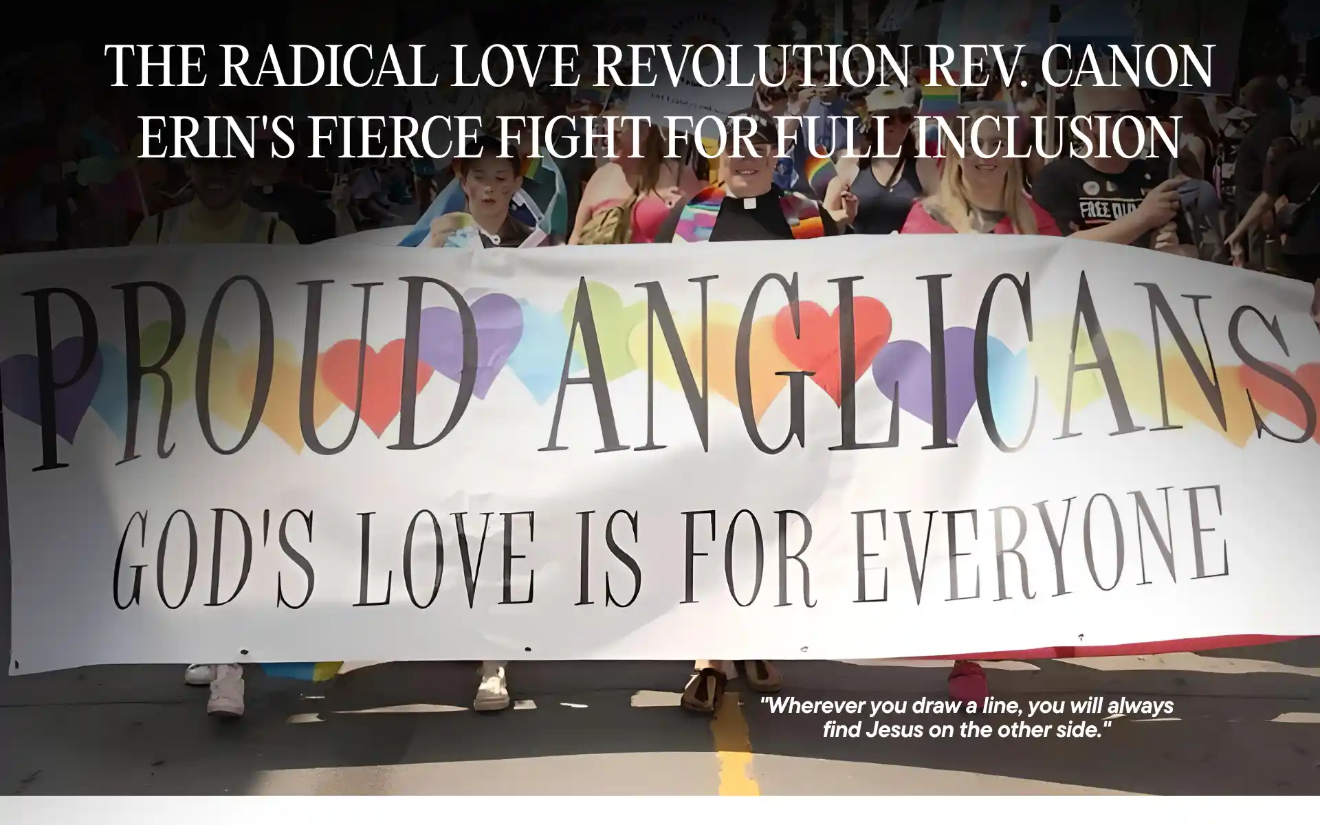 Rev. Canon Erin at The Roost Café