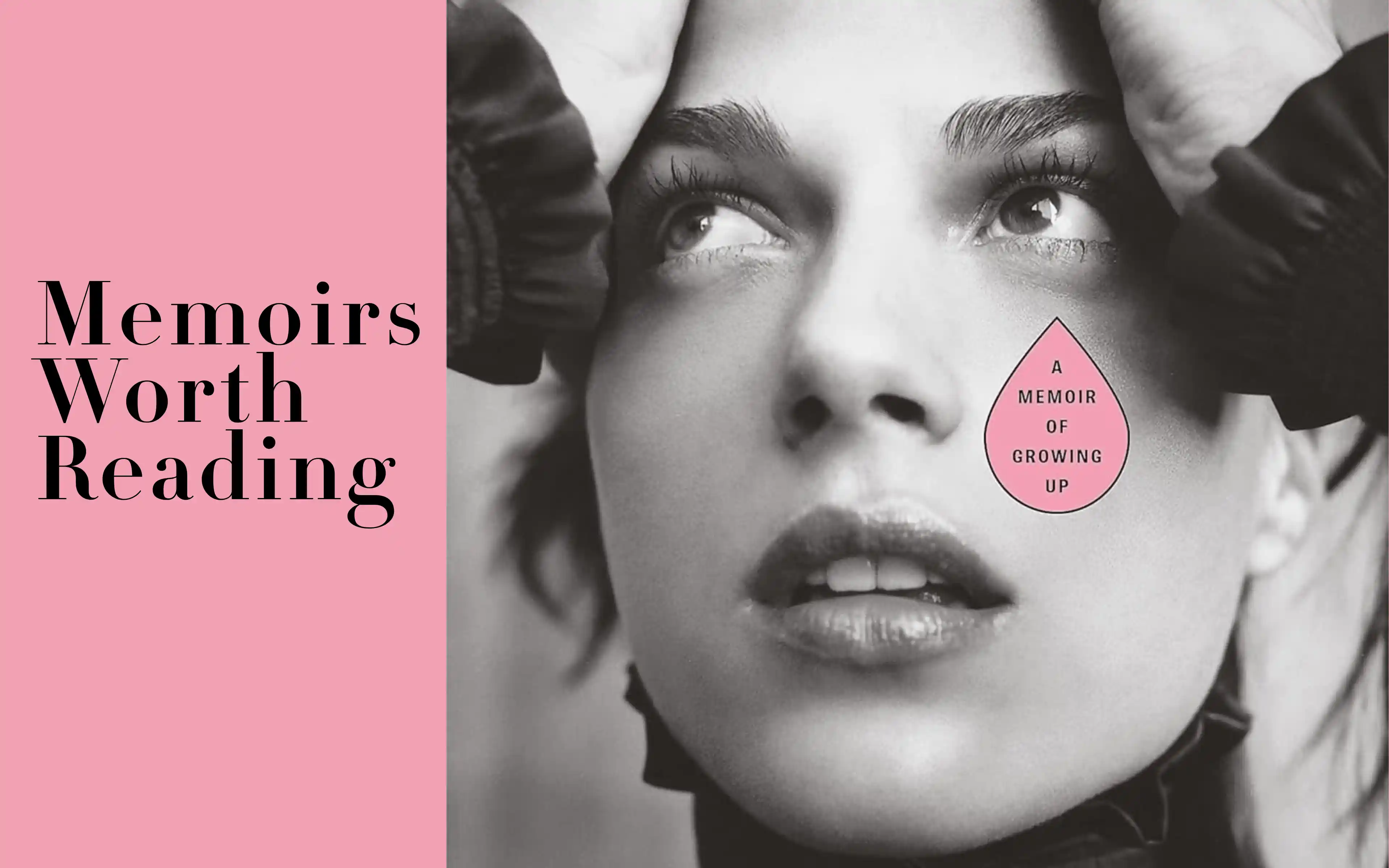 Lovely One memoir cover on polished desk