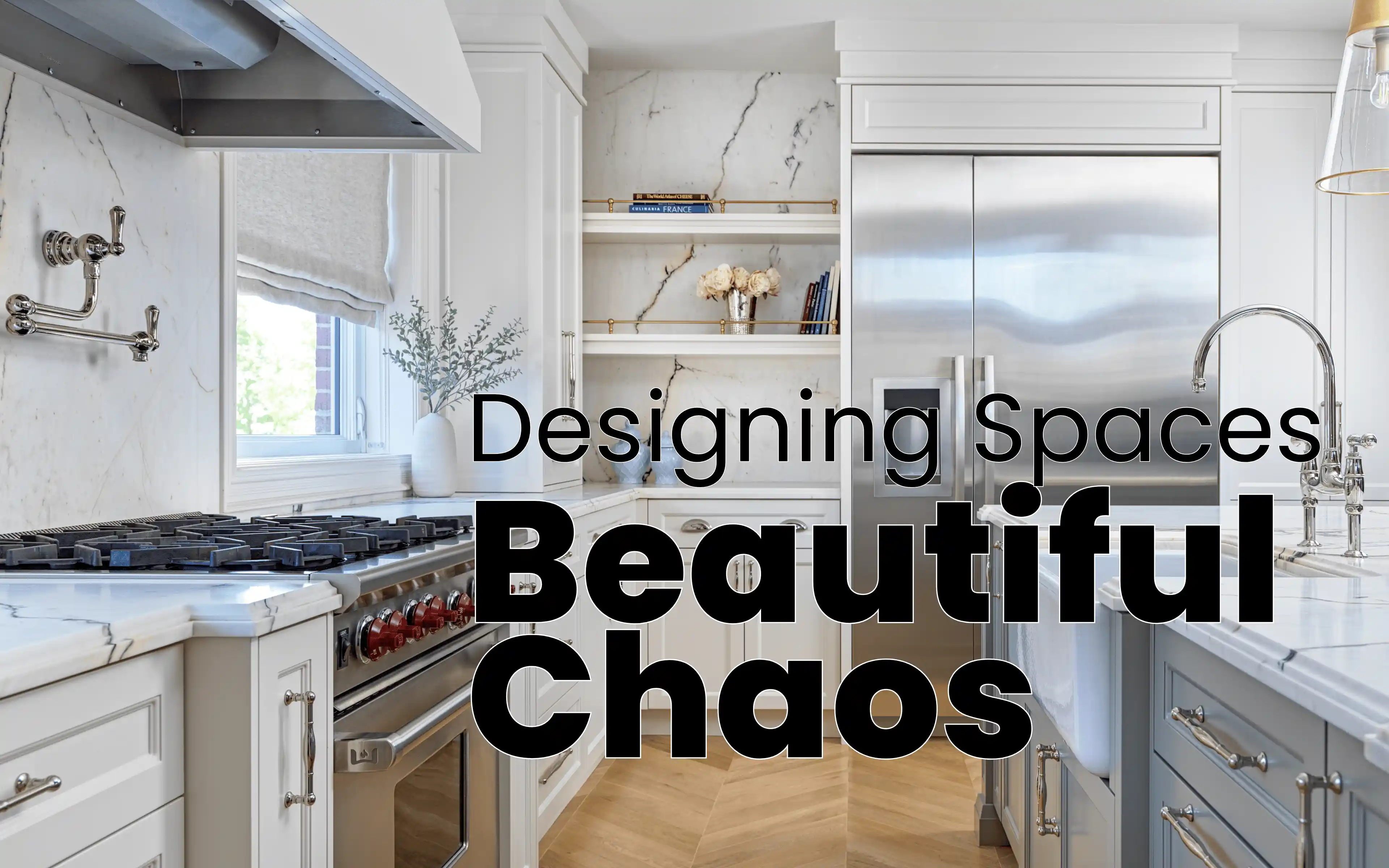 Warm inviting living room organized beautiful chaos