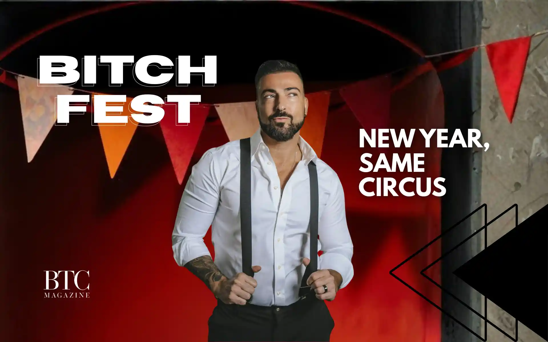 Woman laughing at cluttered January calendar