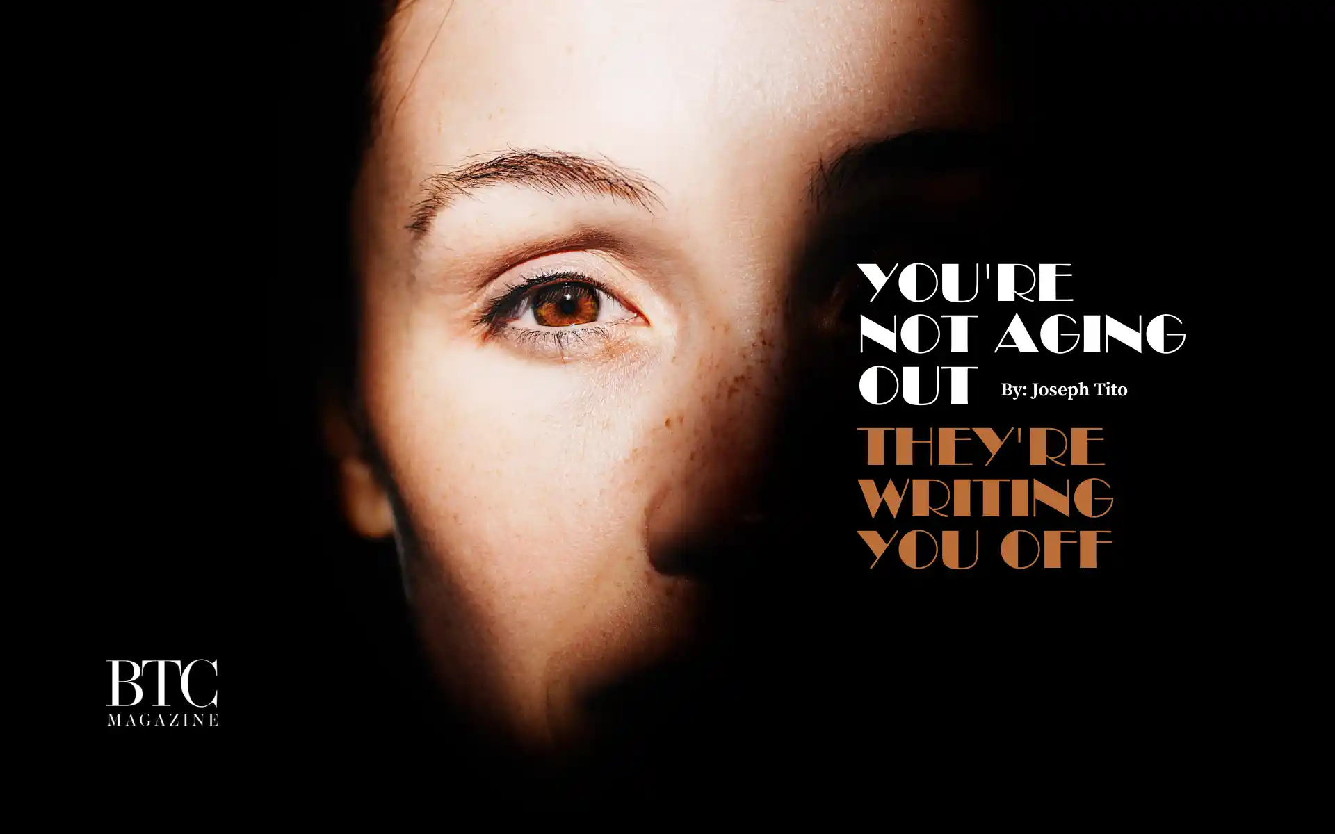 Professional woman in 40s standing alone meeting