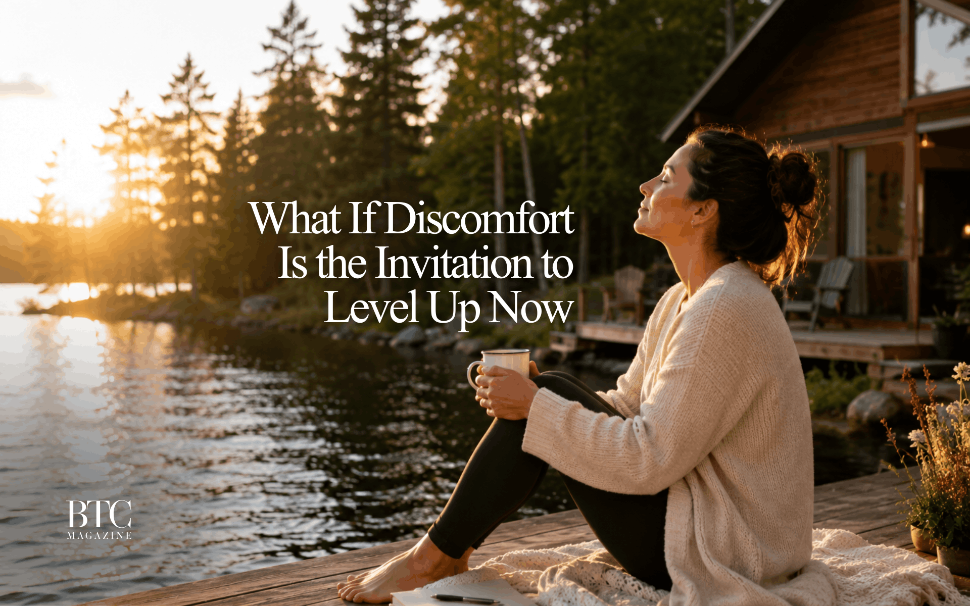 What If Discomfort Is the Invitation to Level Up Now
