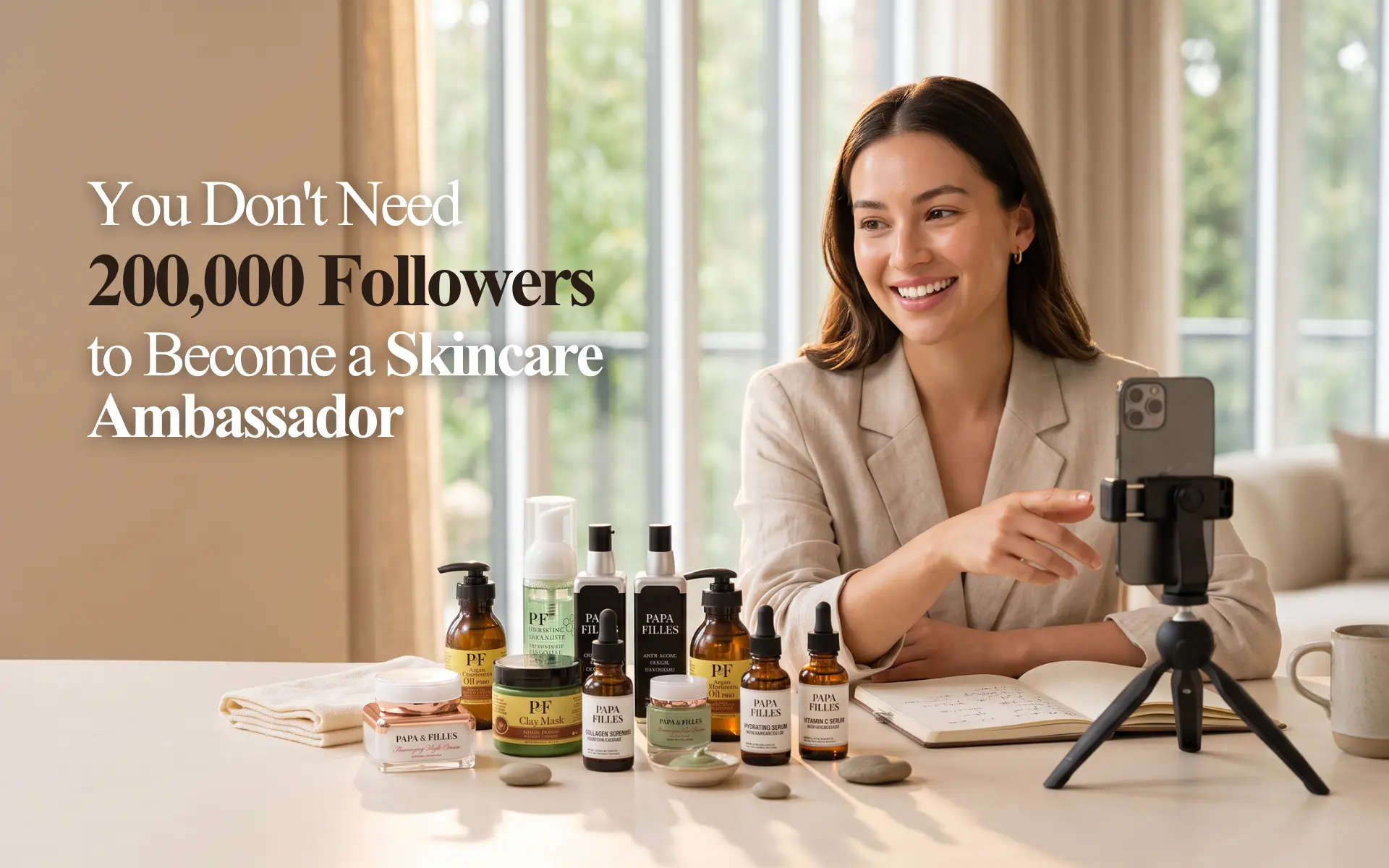 Become a Skincare Ambassador