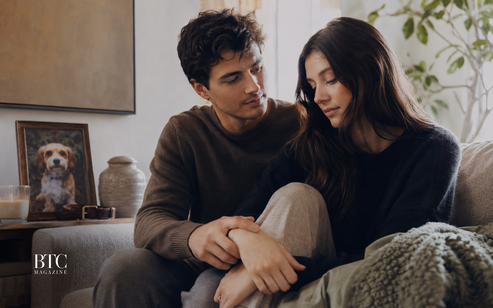 Woman reflecting on loss, love, and life balance