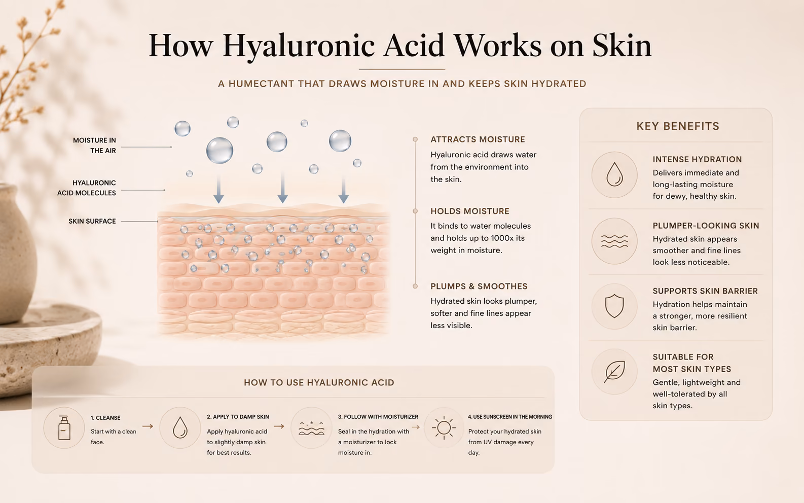 how to use hyaluronic acid serum correctly